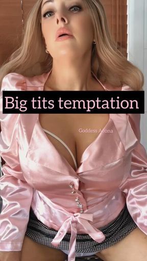 Big tits temptation