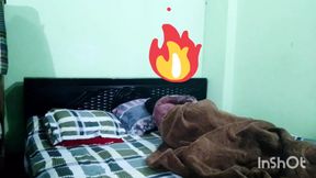 My brother-in-law fucked my sister-in-law while she slept and made her cum.