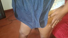 My busty stepmother has natural huge Boobs