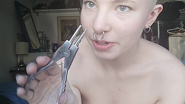 Secretary Transforms into Bald Slave