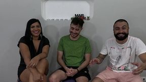 fode cast - fizemos uma dp na nicoly mattos e gozamos dentro da sua bucetinha ate espumar