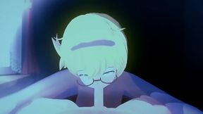 Little Witch Academia - Qu&eacute_ richo lo chupa la puta de Lotte