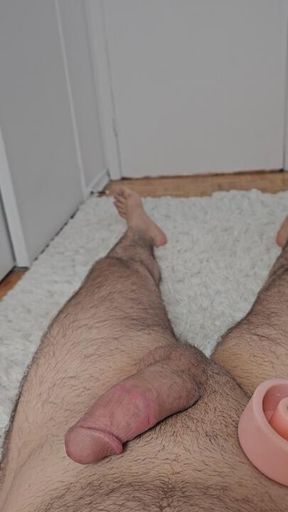 Sounding my slave cock