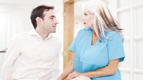 ”Old & Grey Doctor Enjoys Her Much Younger Client's Company”