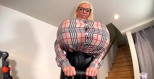 Pump My Tits! Breast Expansion and Shirt Destruction I Love My Outfit for the Little Evening Planned!