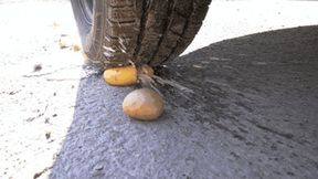 Fruits & veggies under my merciless tires (small version)