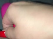 Big clit cum