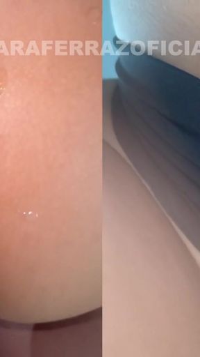 Emotional moment from &quot;It filled my pussy with so much milk that it even overflowed!&quot;
