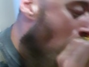 Raw Dawggin' On The Kitchen Floor