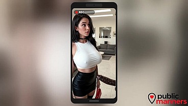 This slut didn't have enough money for a new purse, so I paid for it, and she let me fuck her like a bitch.[AI]