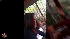 best pov forest fuck and cum swallow by mature beauty candi annie