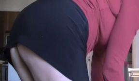 My friends hot mom jerks off my cock