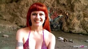 Housewife Sharing Beach Sex - Tattooed Punk Girls Lili & Gina Rough Screwed