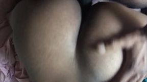 Ebony teen pussy farts so loud her can hear