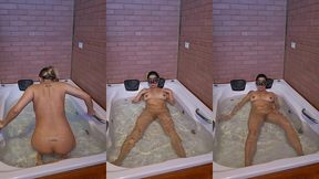 esposa tentacao se divertindo na banheira!