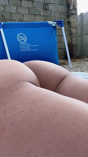 Tanning and Farting Hard