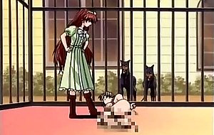 Busty anime chains and creampie