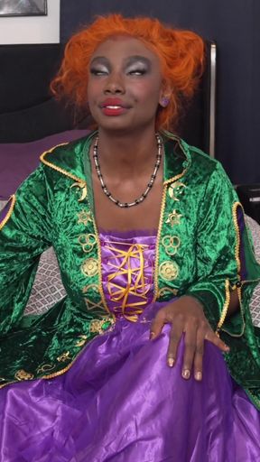 Hocus Poke-us Winifred&#039;s 300-year Blowjob Revival on Zombie Billy&#039;s Dusty Cock