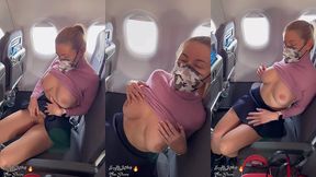 m exhibant dans l avion