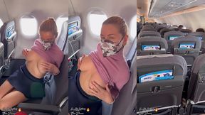 m exhibant dans l avion