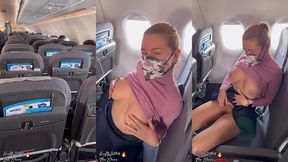 m exhibant dans l avion