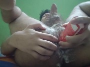 moisturizing and putting item up my ass and fingering while i moan in pain (most painful experience)