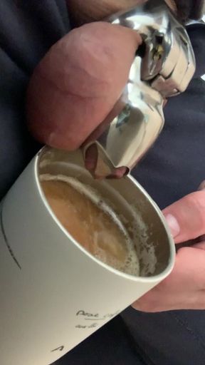 Pee coffee free for drink