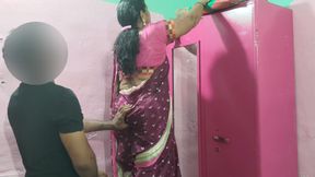Amateur Desi Stepmom's Hardcore Chair Session with Her Thirsty Stepson - Rough Doggystyle &amp; Creampie