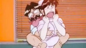 ”Hentai hardcore fuck scene with throbbing meat”