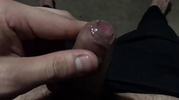 Horny cock with foreskin