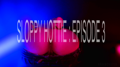SLOPPY HOTTIE Ep 3 of Trilogy PAWG Glimmertis TIED FACE DOWN ASS UP & OUT