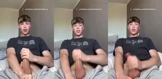 cute young Twink jerking off in his room feat. Levitwin_k – German,
