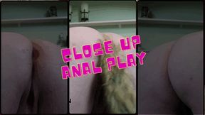 Close Up Anal Play 720p