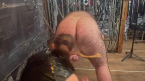 Part 1- Anal play and apnking for Booboo with Domina Satana