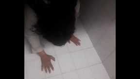 Garchando en el ba&ntilde_o