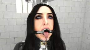 Kinky Fantasy - Angela White as a latex catsuit bondage slave