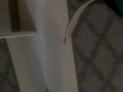 Fat guy stripping 👦 🤣 in jeans 👖 takes them off tight butt