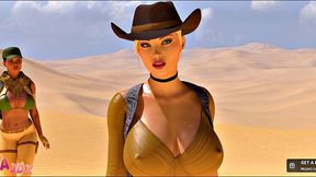 Futa3dX - Futa Archeologiss Sent Back In Time For A TRAIN