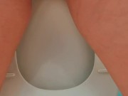 College slut massive cum farts after gangbang in college dorm she got her ass and pussy destroyed