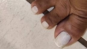 Fucking with the camera filming only the feet 4