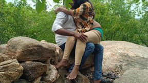 Outdoor Sitting Fuck with Step Sister
