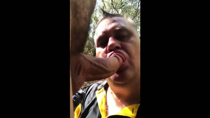 Muscled Hunks Outdoor Face Fuck