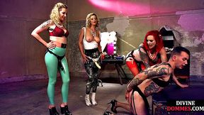 Group dominas pegging useless sub