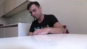 Debt-ridden 18+ young hottie has to take a facial