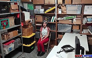Amateur angel del rey bangs the detectives cock