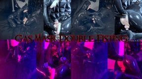 Latex Gas Mask Double Anal Fisting 1080p ft Mistress Patricia Maz Morbid