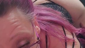 eating my ass from behind