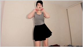 Goth Dancing Strip and Anal
