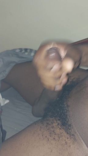 Huge Cum Fountain Out of My Thick BBC