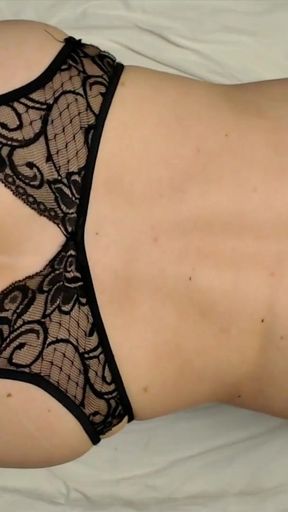 Jaw-dropping moment from "Hosed 19 inch dildo and feeling the movement in me"